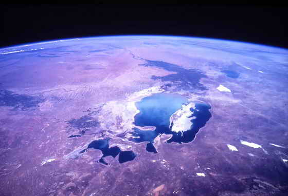 Аральское море из космоса