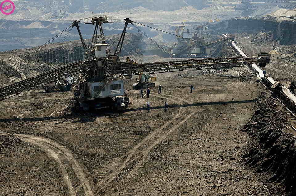 Угольная шахта в Косово